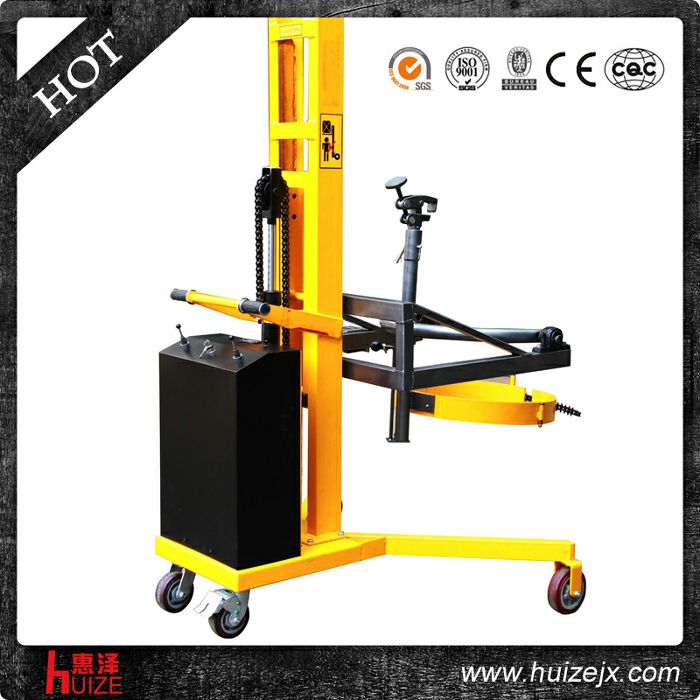 半電動油桶車（直角腿，夾鐵桶翻轉(zhuǎn)）2
