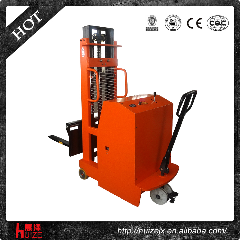 配重式半電動(dòng)堆高車(chē) 配重式半電動(dòng)堆高車(chē)