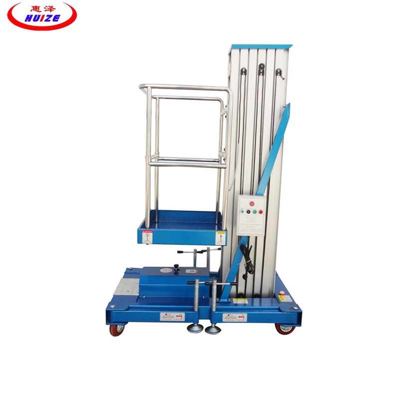 單桅柱鋁合金升降機